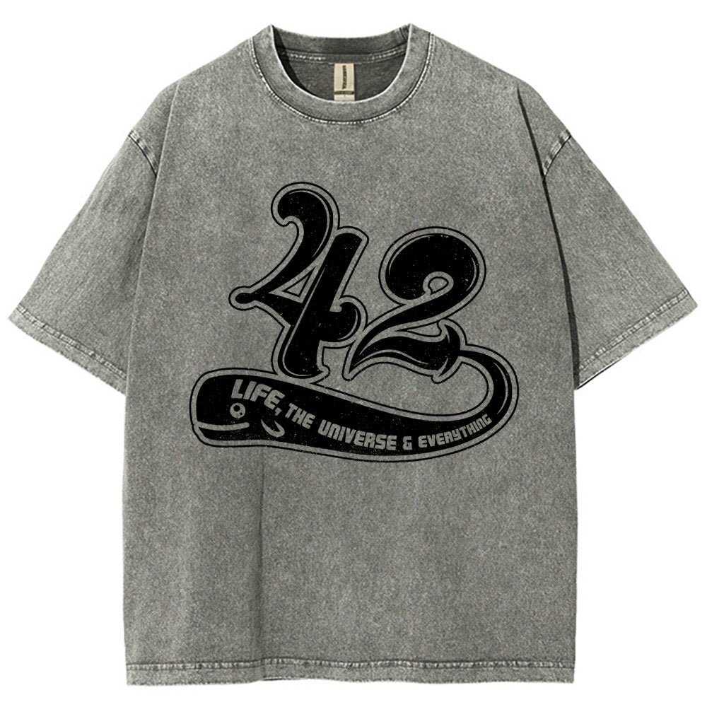 42 Life Vintage Distressed T-shirt