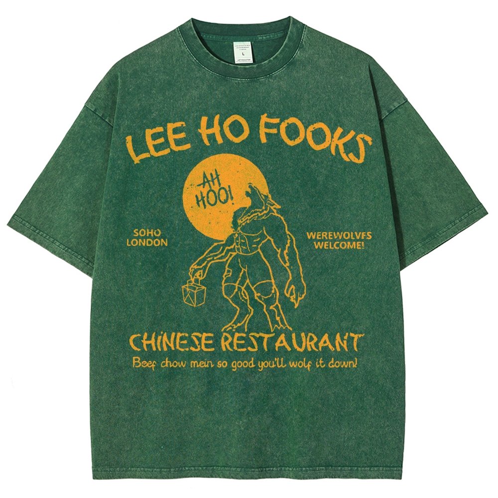 Lee Ho Fooks Chinese Restaurant Vintage Distressed T-shirt