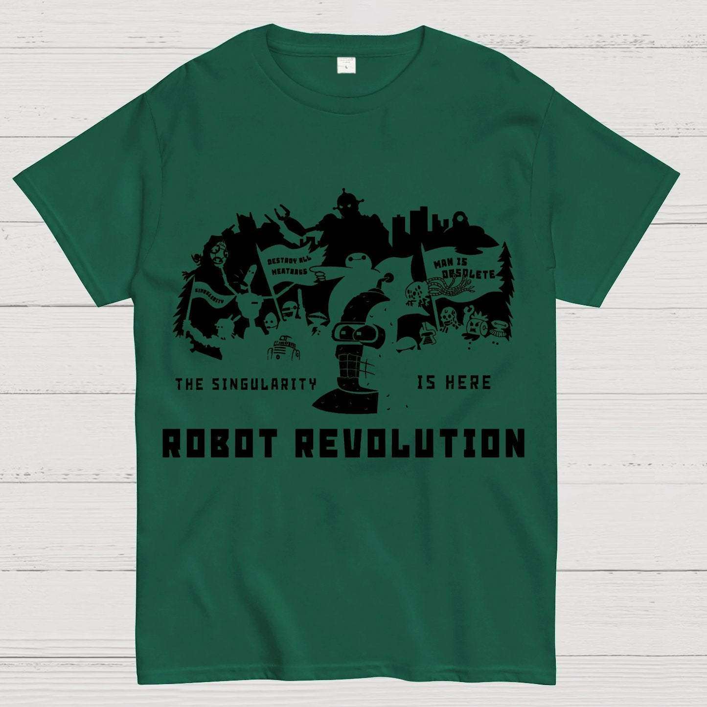 Robot Revolution Geek T-Shirt
