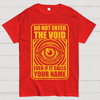 Horror Signs Call Void Geek T-Shirt