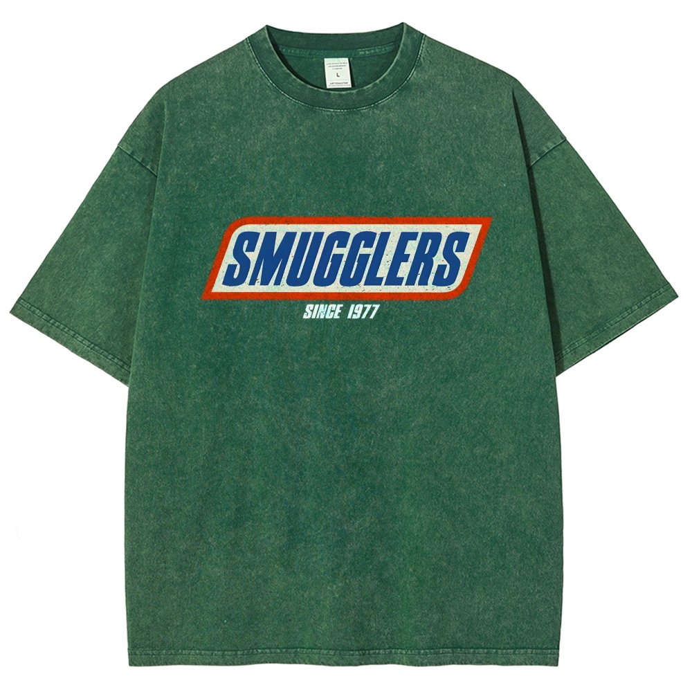 Smugglers 1977 Vintage Distressed T-shirt