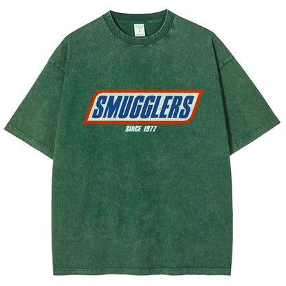 Smugglers 1977 Vintage Distressed T-shirt