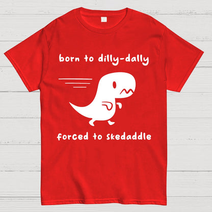 Forced To Skedaddle Geek T-Shirt