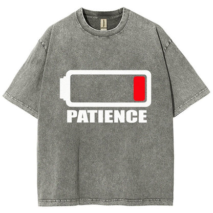 Out of Patience Vintage Distressed T-shirt