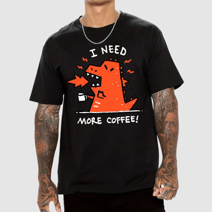 I Need Coffee Geek T-Shirt