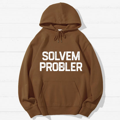 Problem Solved Geek Cotton Hoodie