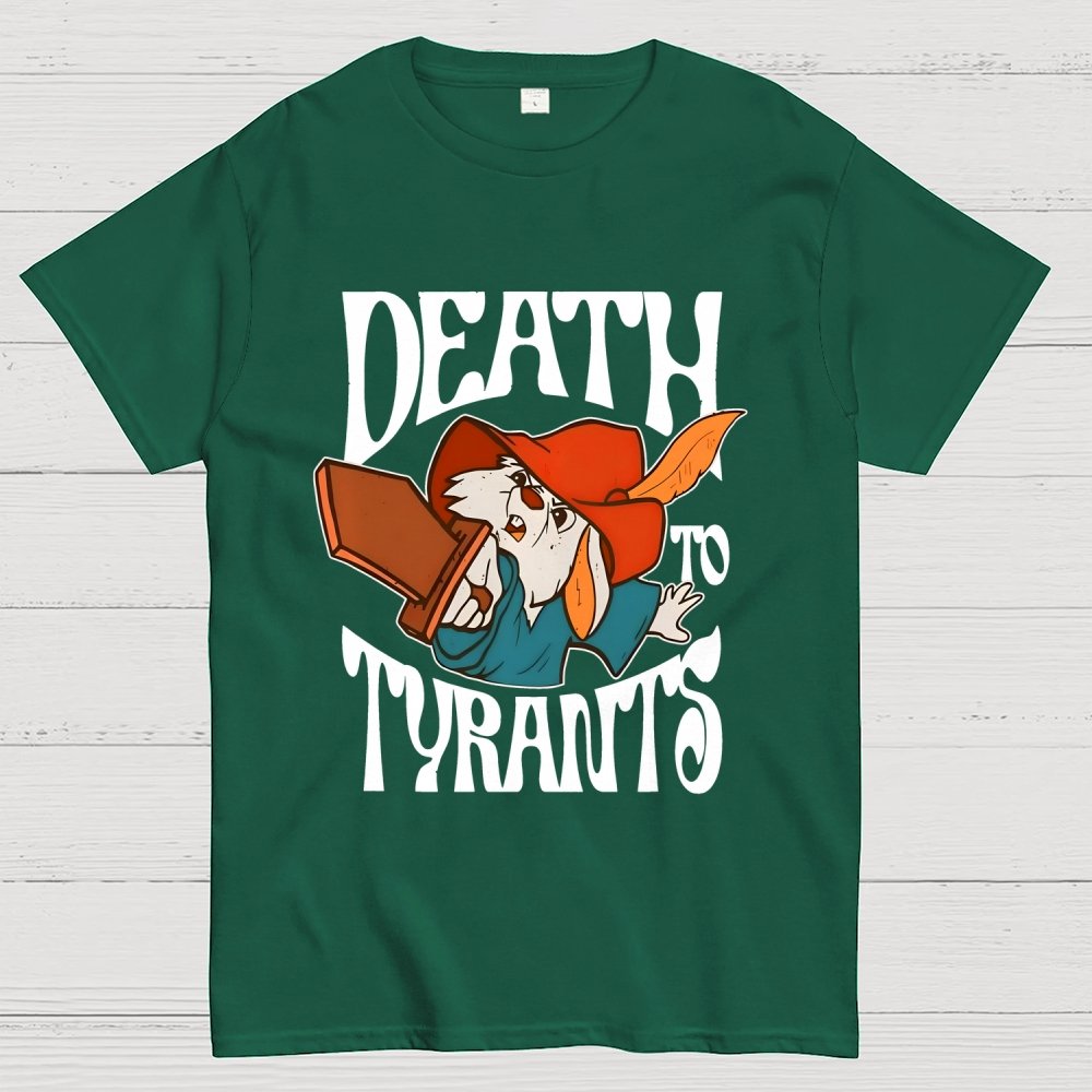 Skippy Rabbit Death To Tyrants Unisex Geek T-Shirt