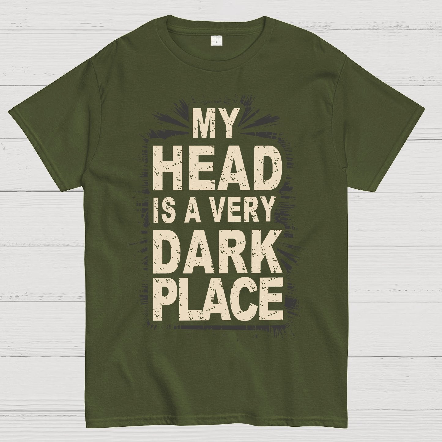 My Head Is A Very Dark Place Geek T-Shirt