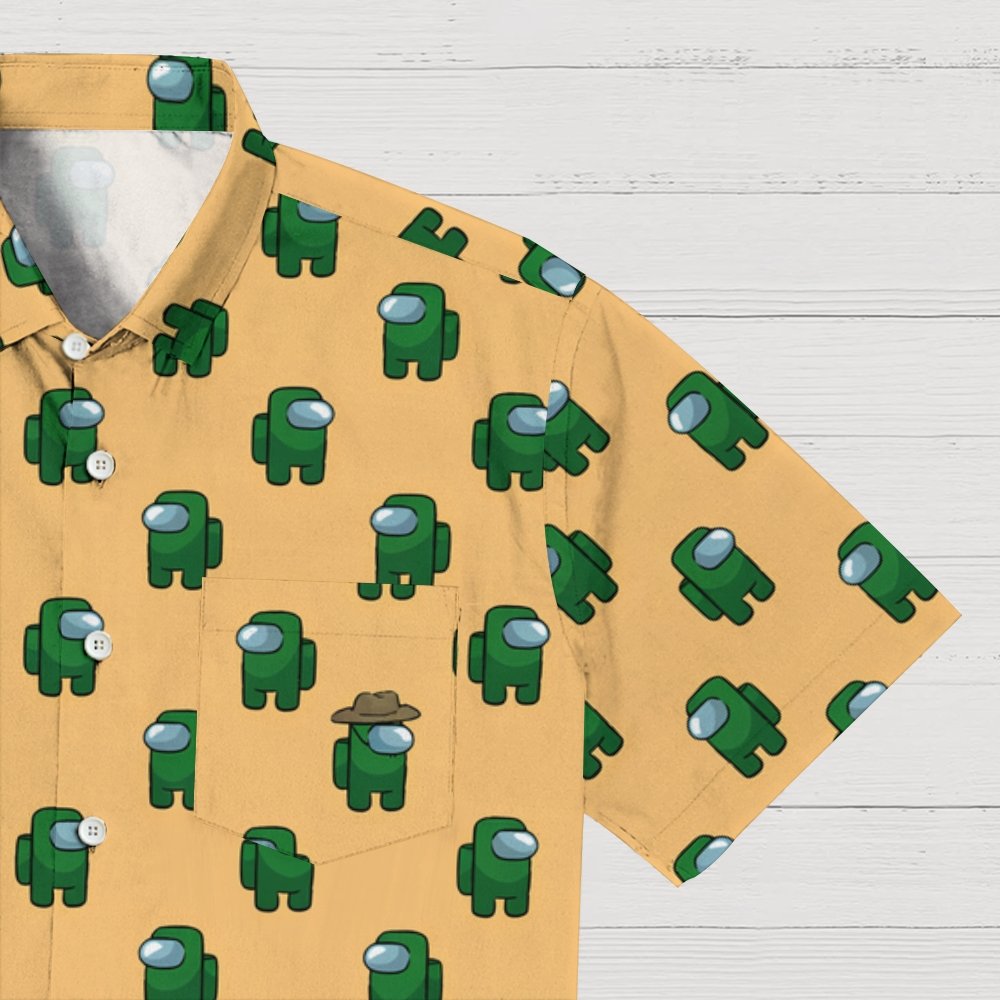 Green Robot Geeky Shirt