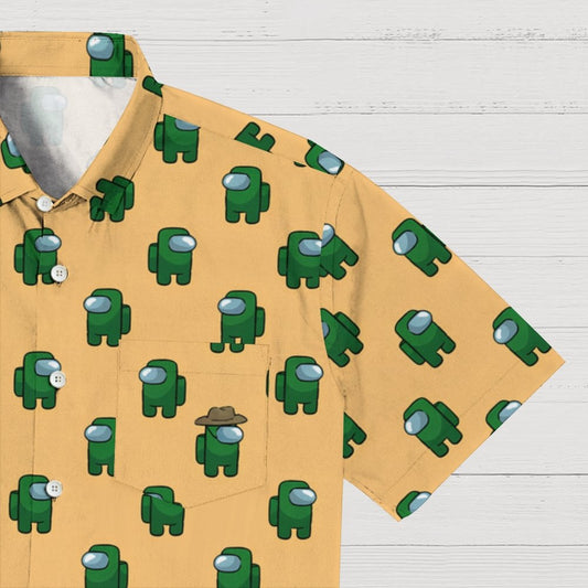 Green Robot Geeky Shirt