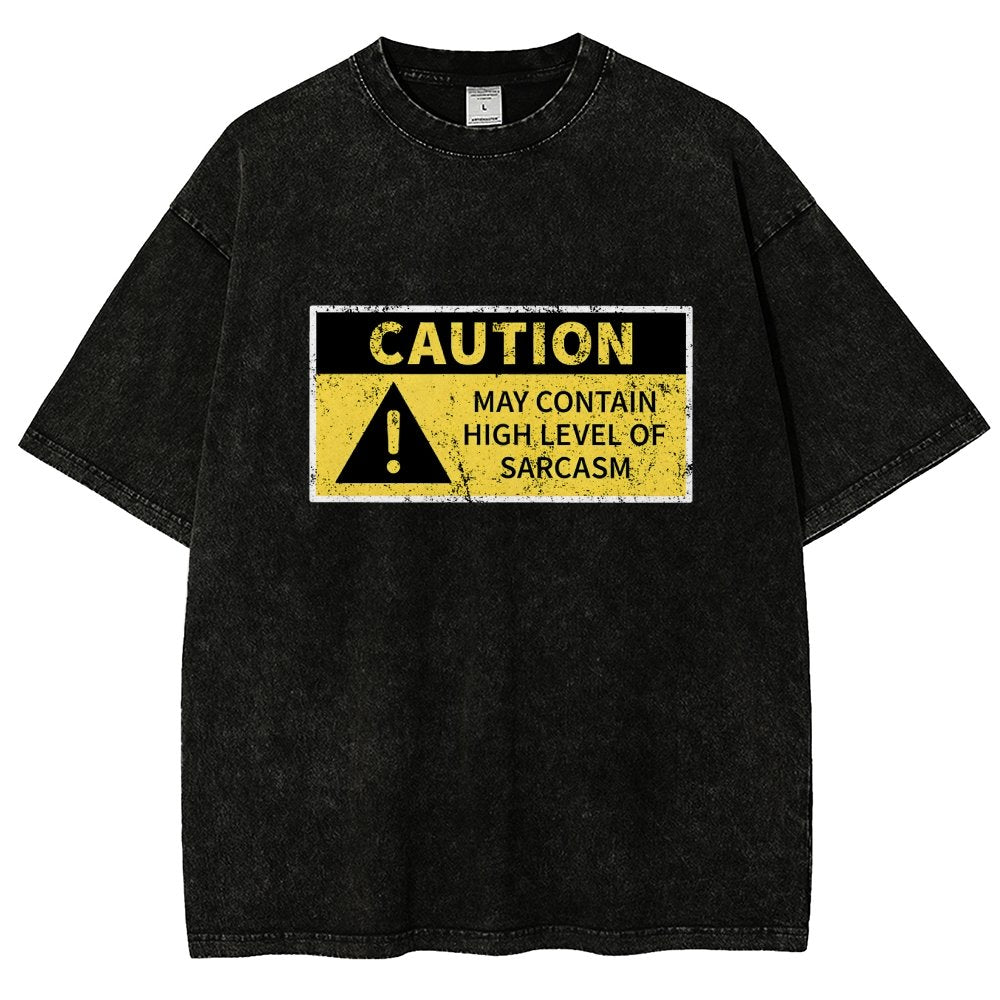 High Level Sarcasm Vintage Distressed T-shirt