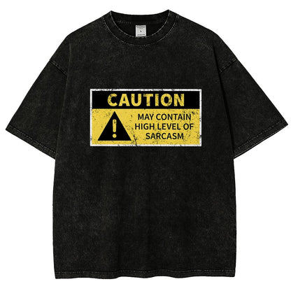 High Level Sarcasm Vintage Distressed T-shirt