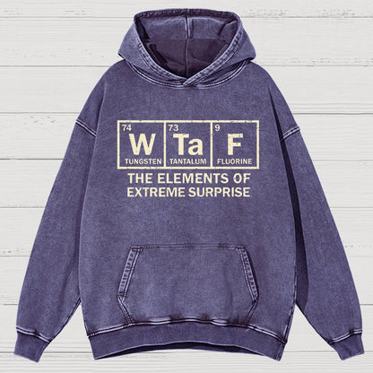 The Extreme Element of Surprise Vintage Distressed Hoodie