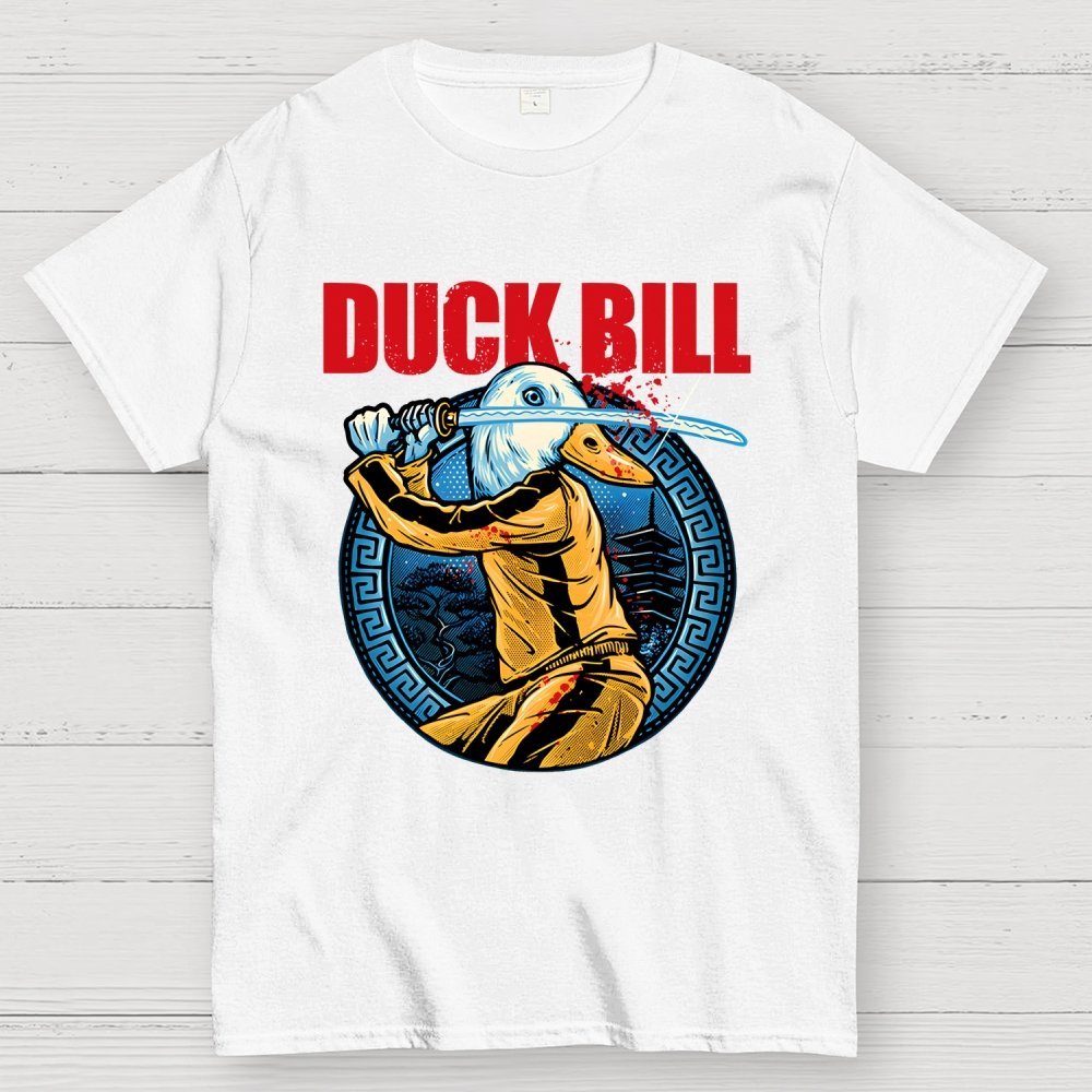 Chinese Kung Fu Duck Geek T-Shirt