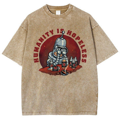 Humanity Is Hopeless Vintage Distressed T-shirt