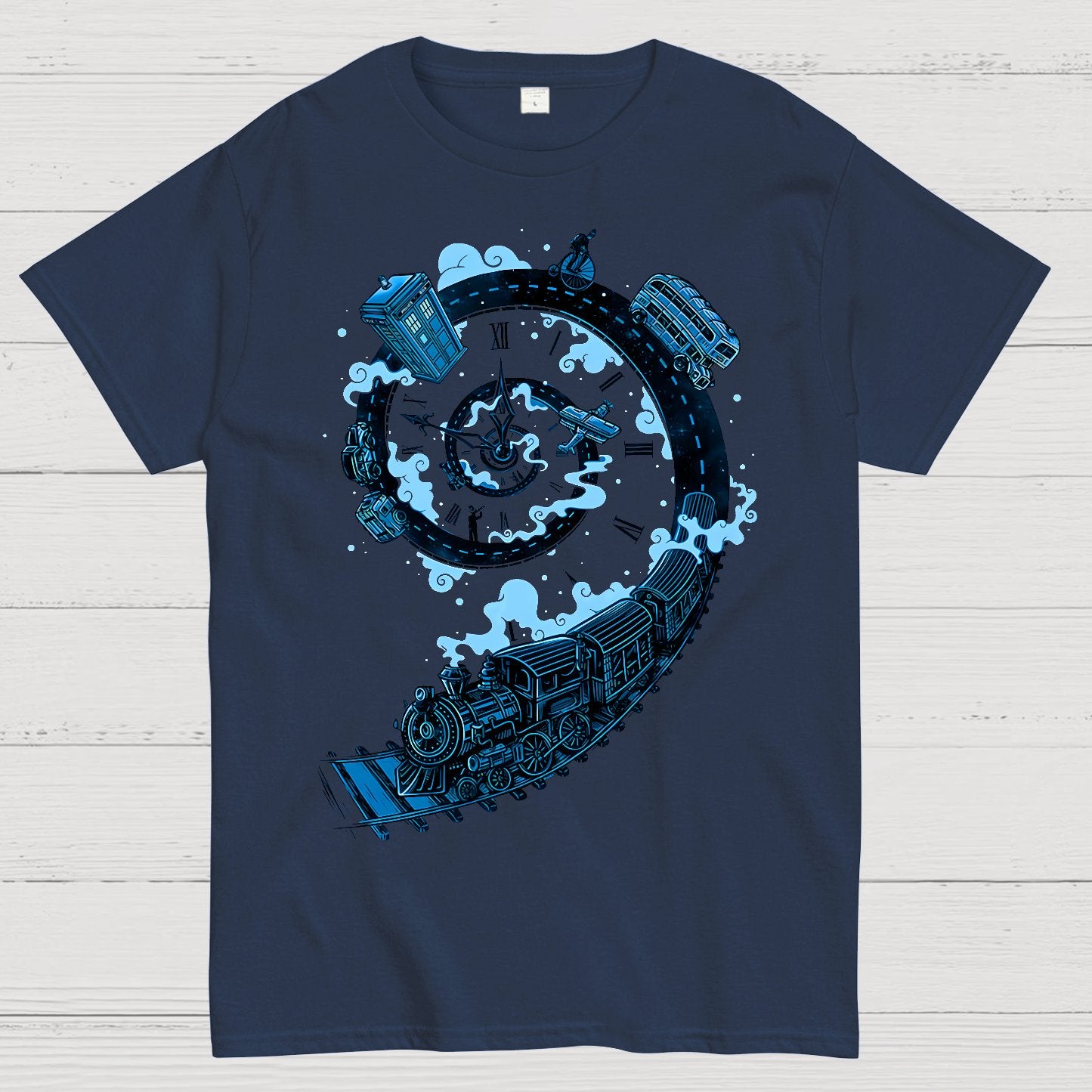 Time Machine Geek T-Shirt