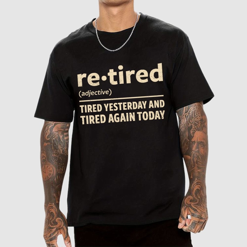 I Am Retired Geek T-Shirt