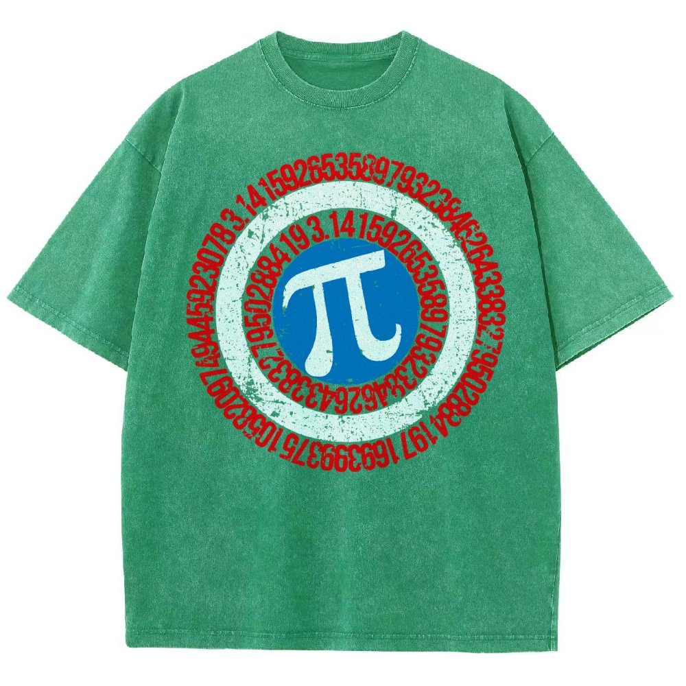 Happy Pi Day Nerd Vintage Distressed T-shirt