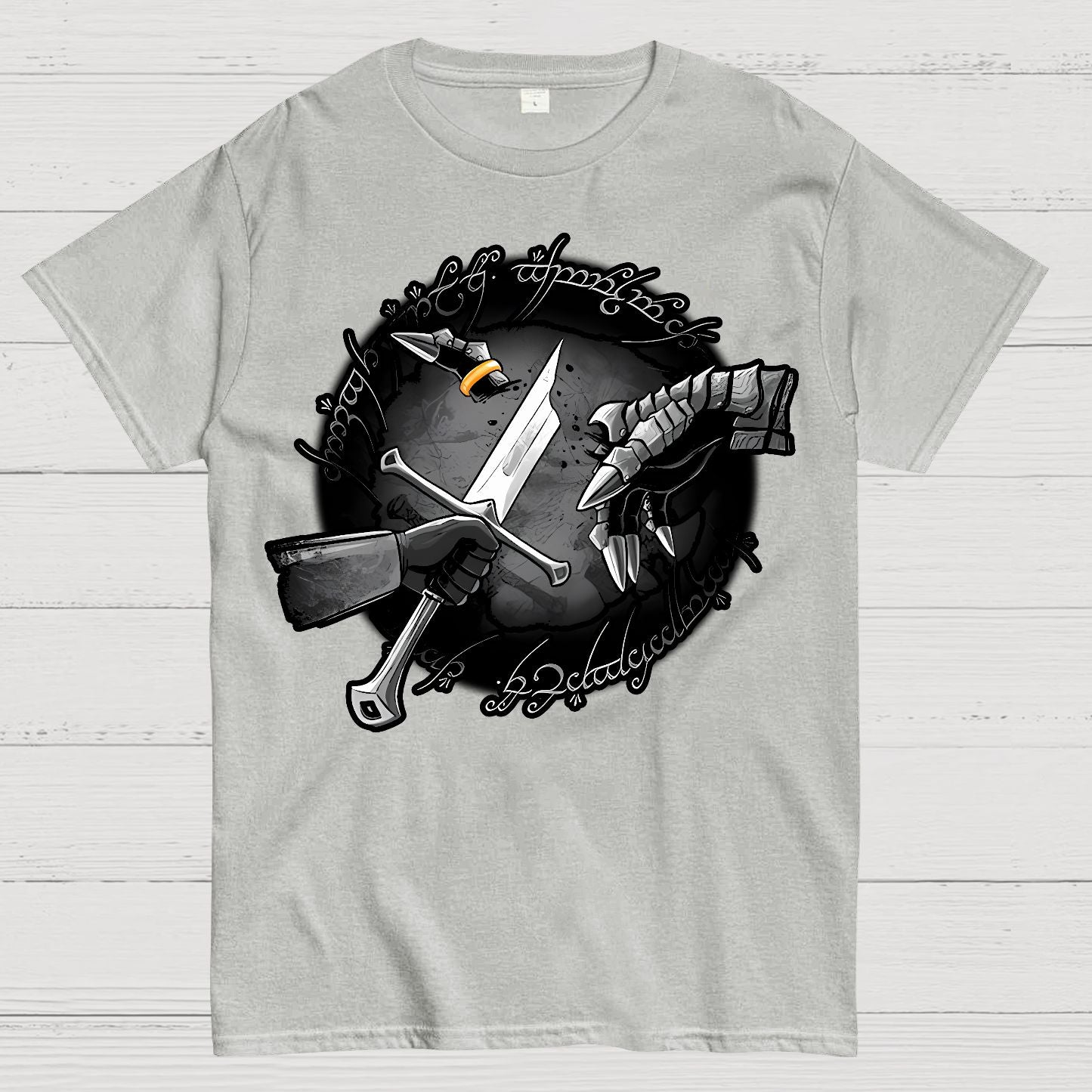 Cut Ring Geek T-Shirt