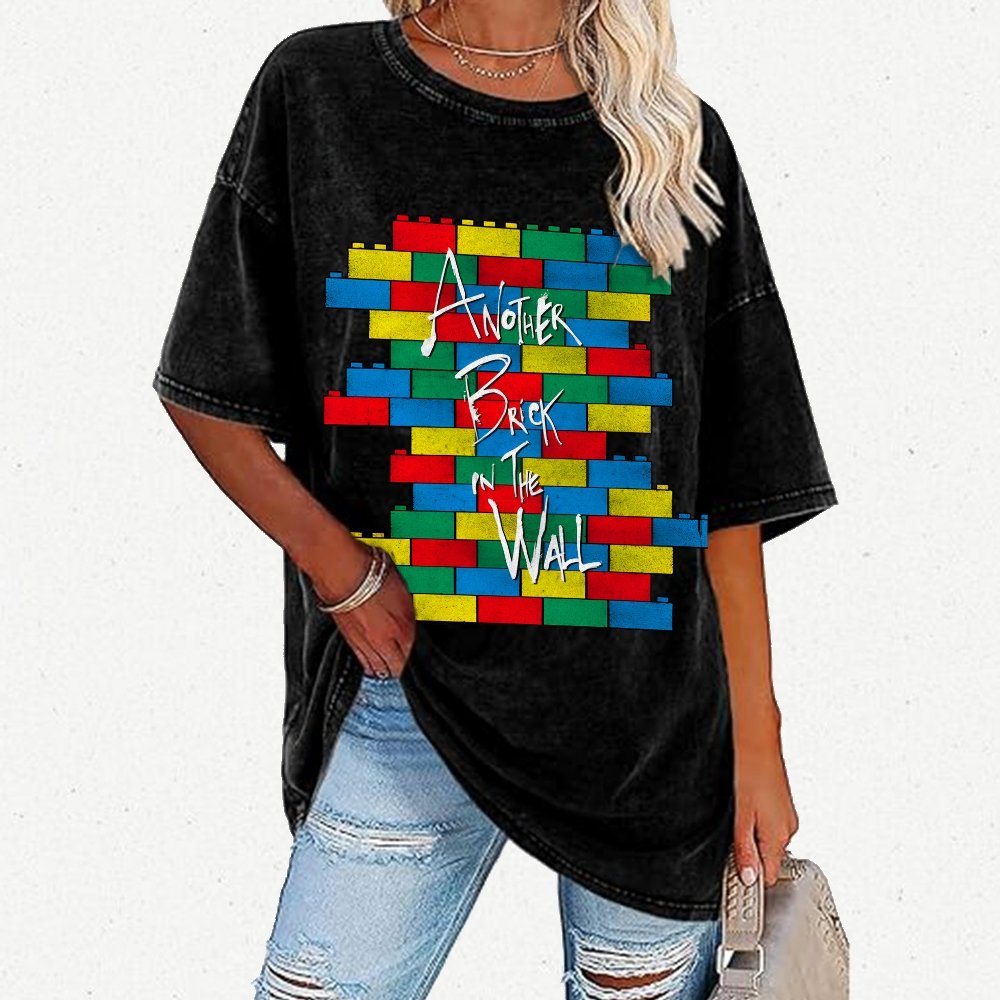 Another Brick In The Wall Vintage Distressed T-shirt