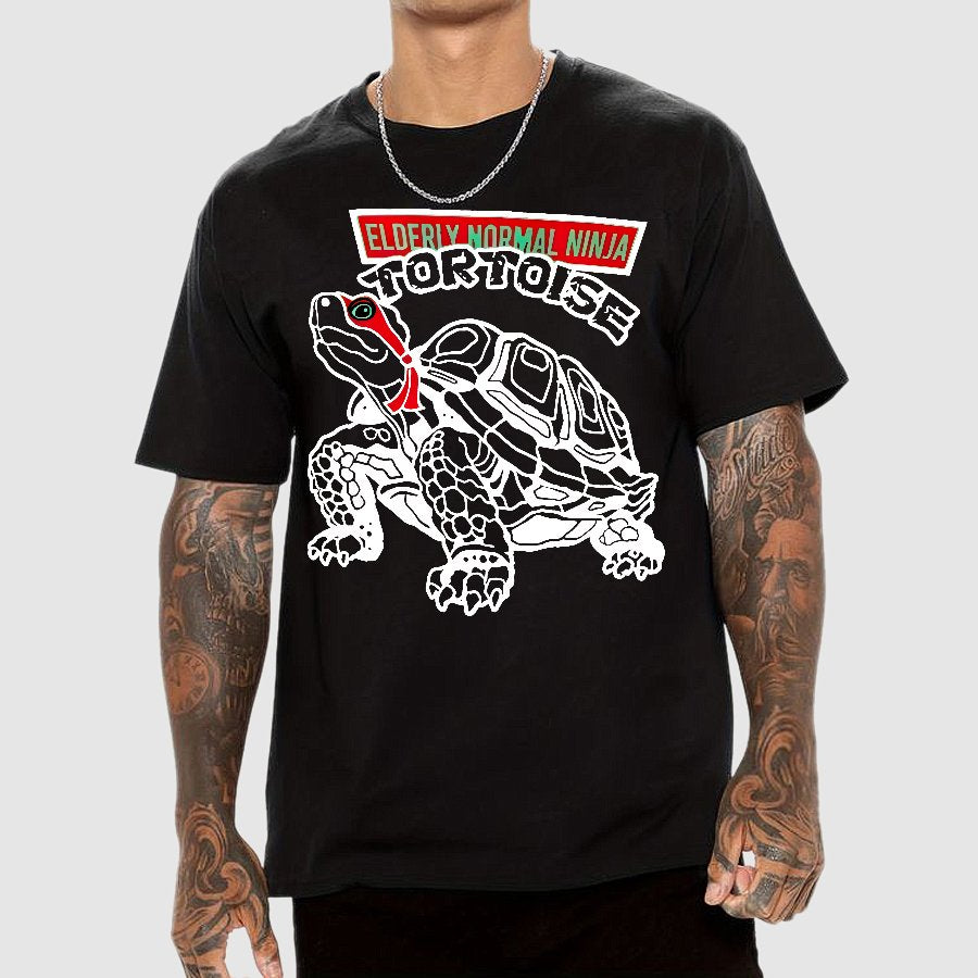 Elderly Normal Ninja Geek T-Shirt