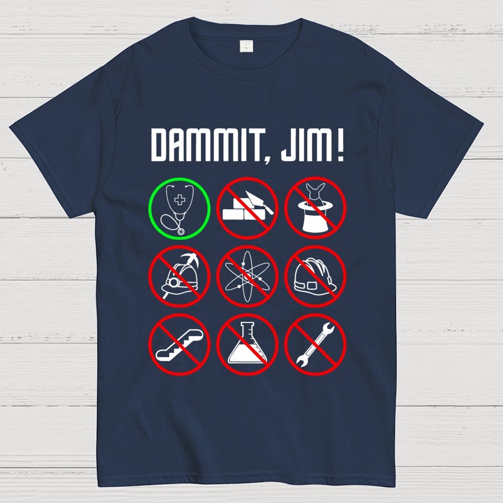 Darn It Jim Geek T-Shirt