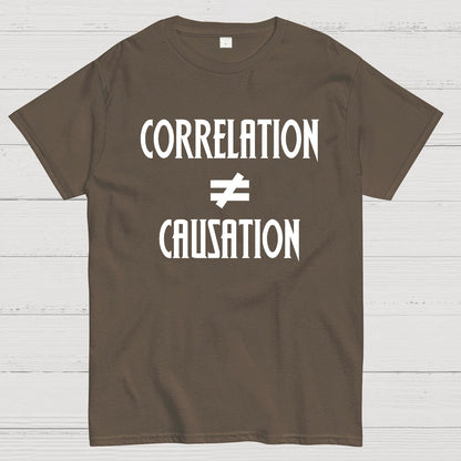 Correlation Does Not Imply Causation Geek T-Shirt