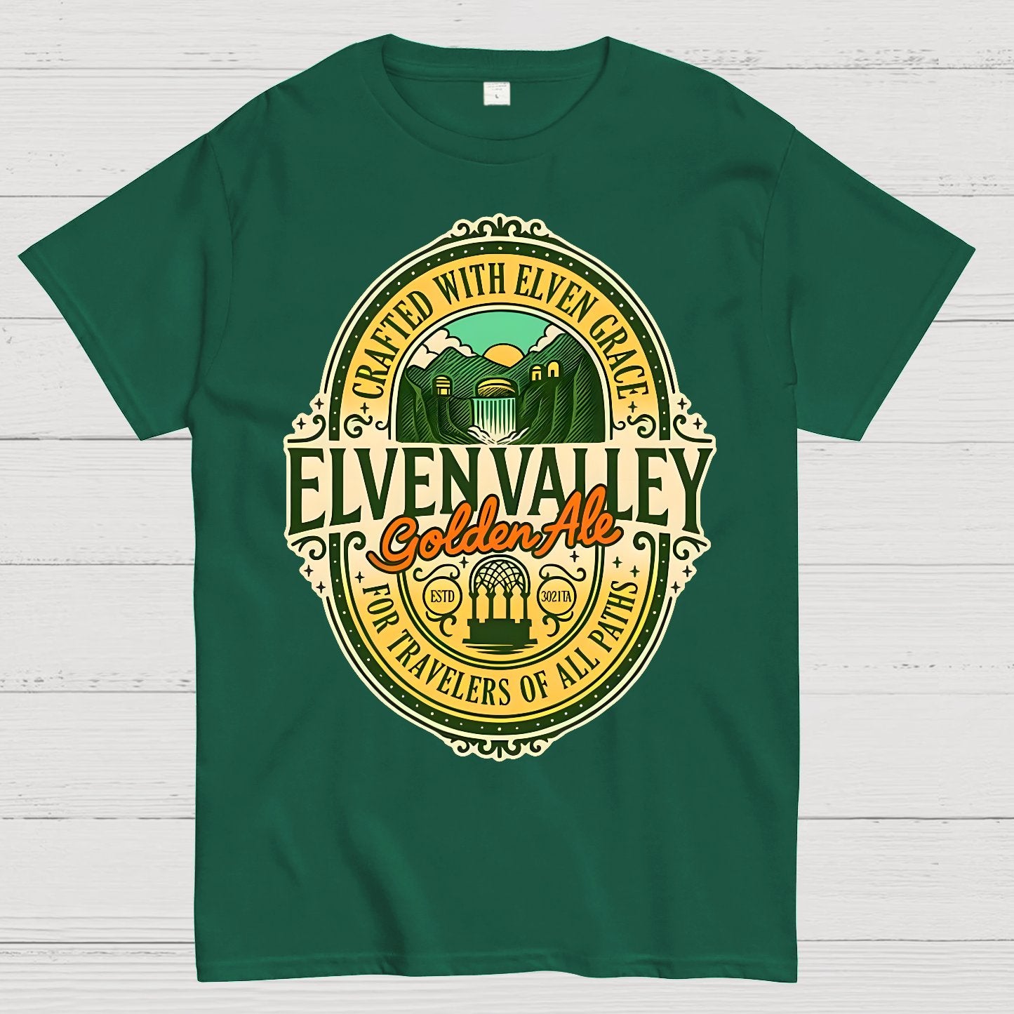 Mystic Valley Golden Ale Geek T-Shirt