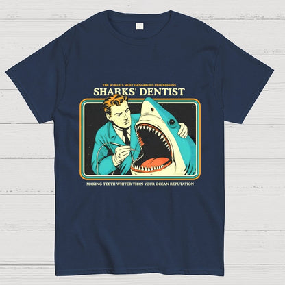 Sharks Dentist Geek T-Shirt