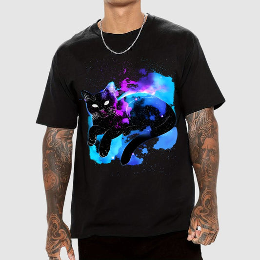 Space Cat Geek T-Shirt