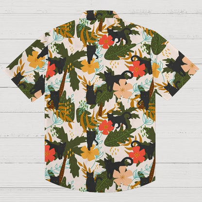 Forest Black Cat Art Geek Shirt