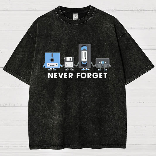 Never Forget Vintage Distressed T-shirt