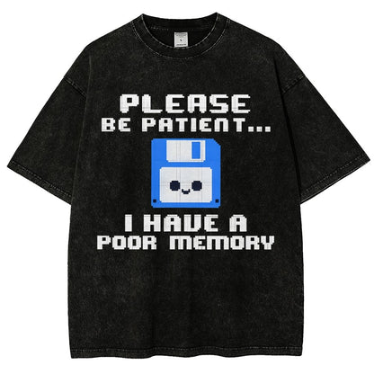 Floppy poor memory Vintage Distressed T-shirt