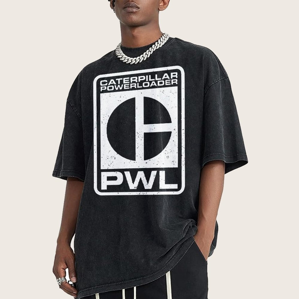 Powerloader Classic Vintage Distressed T-shirt