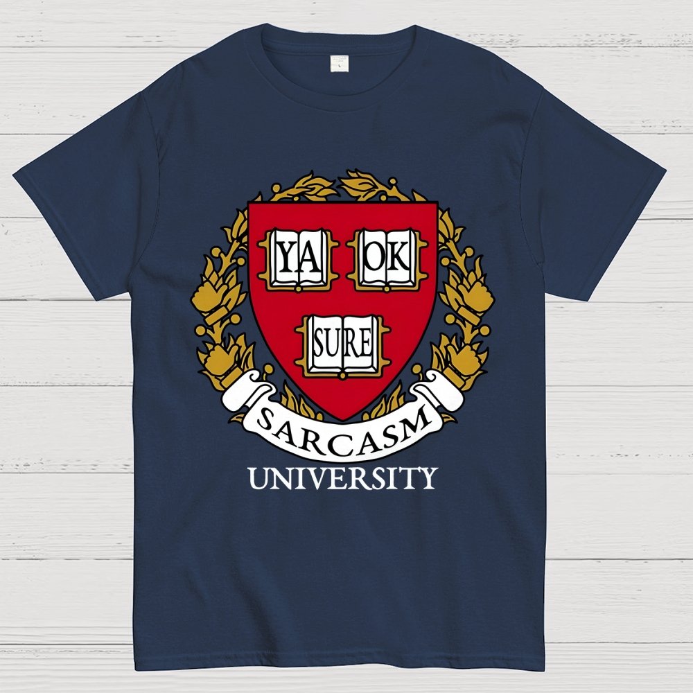 Ivy League Sarcasm Unisex Geek T-Shirt