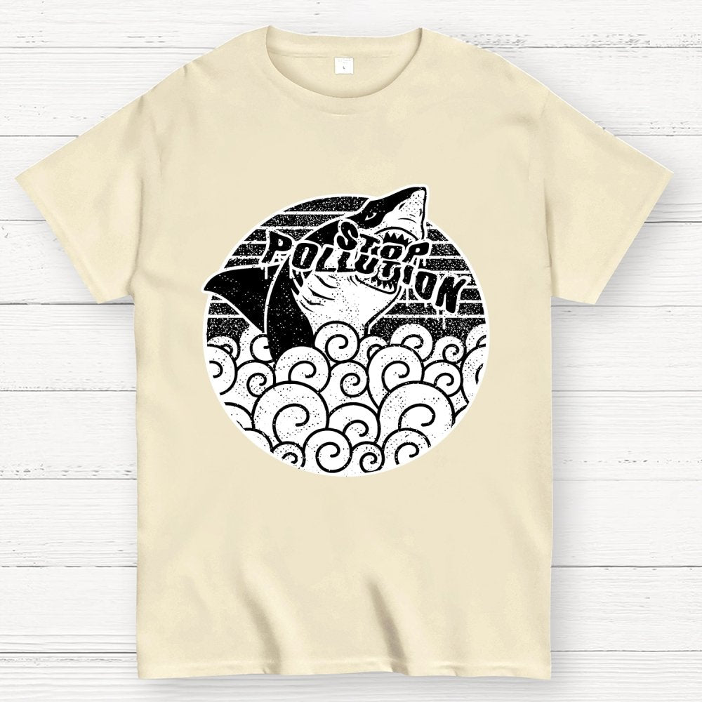 Stop Pollution Geek T-Shirt