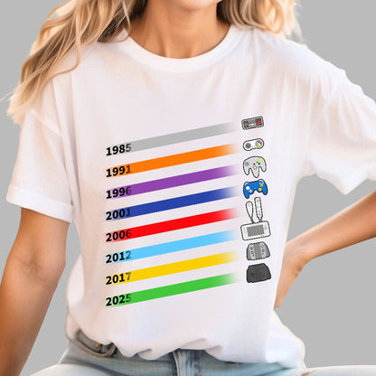 Console Evolution Geek T-Shirt