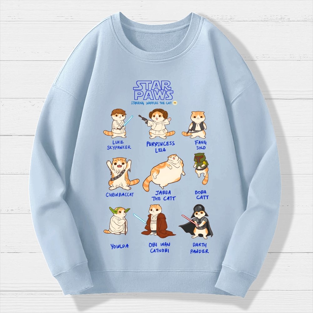 Star Paws Geek Cotton Sweatshirt