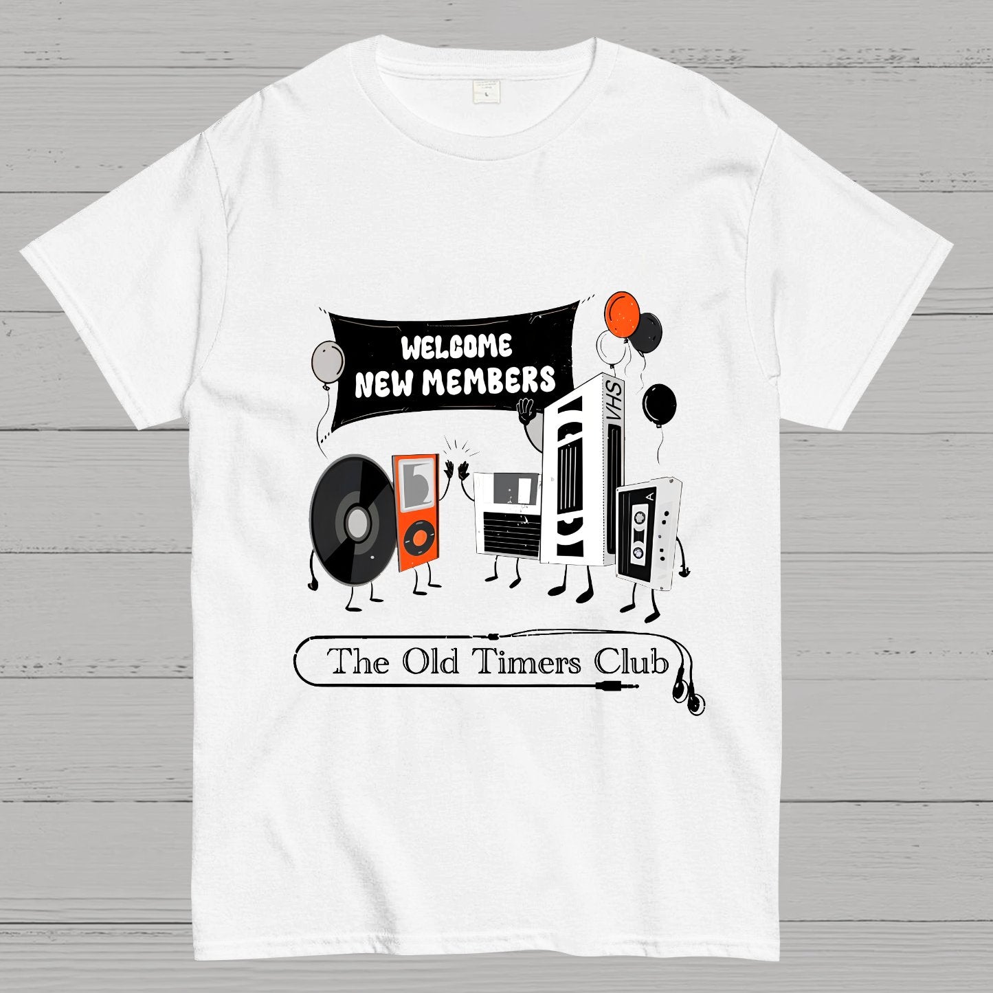 Old Timers Club Geek T-Shirt