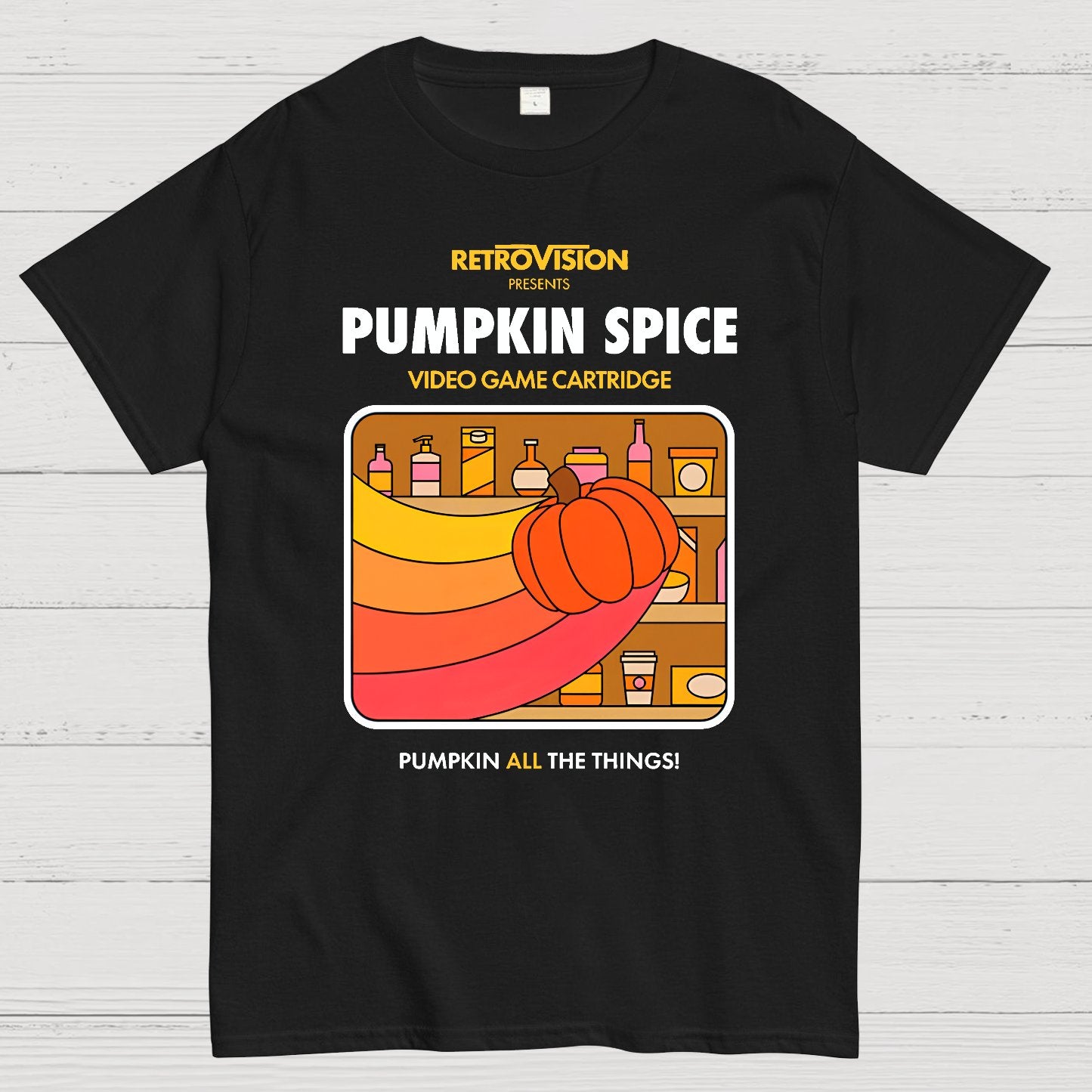 Pumpkin Spice High Score Geek T-Shirt