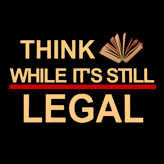 Think While Its Still Legal Geek Cotton Sweatshirt