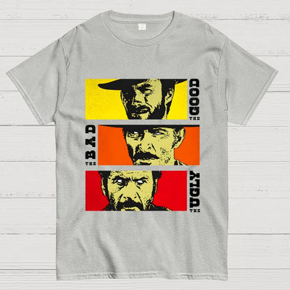 The Good The Bad The Ugly Cat Geek T-Shirt