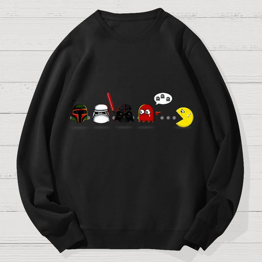 Space Wars Geek Cotton Sweatshirt