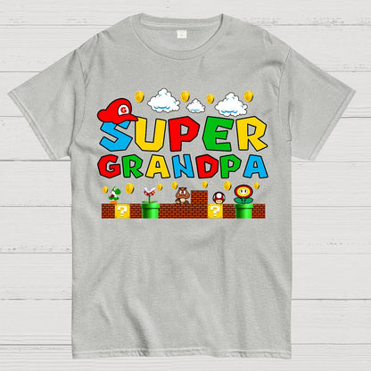 Super Grandpa Geek T-Shirt