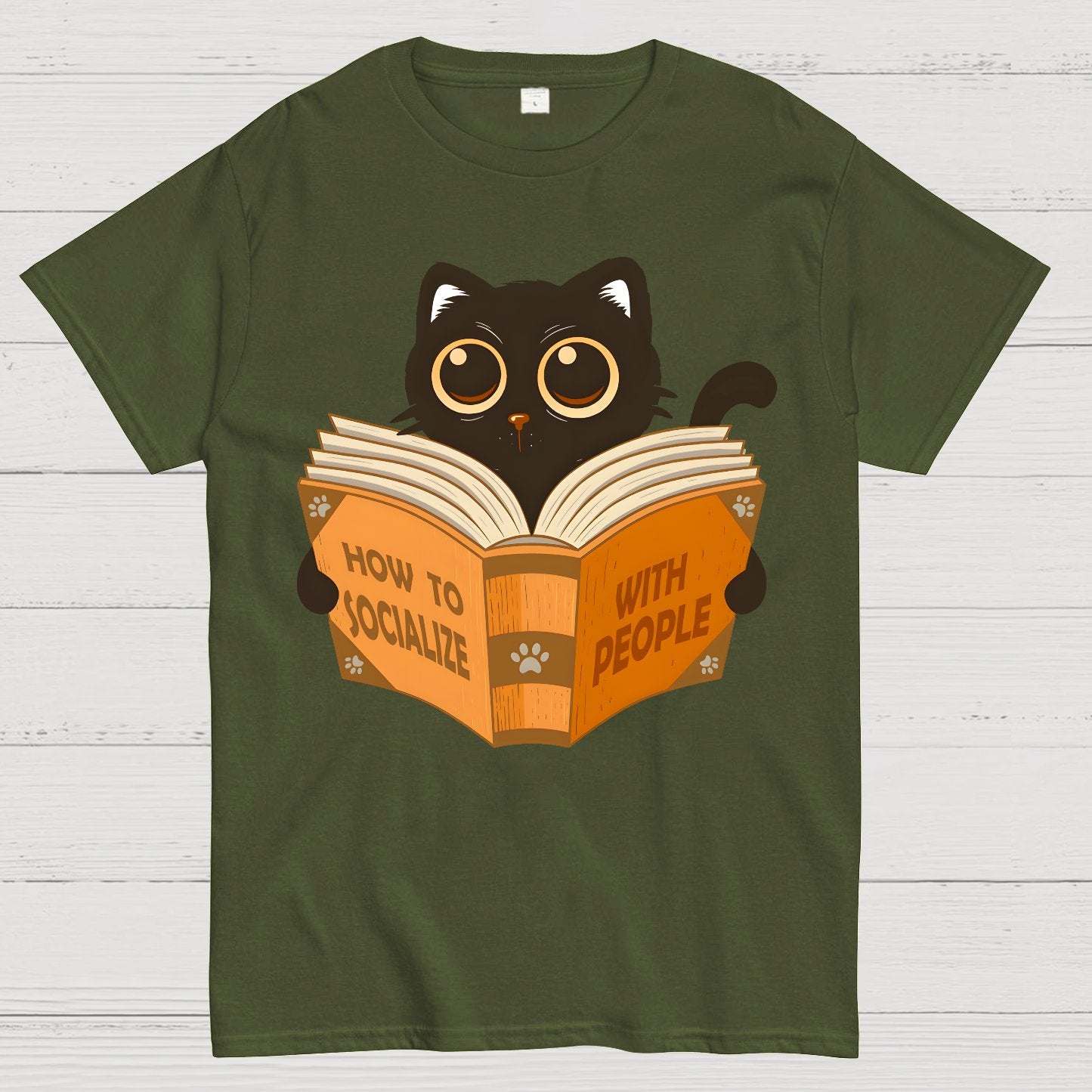 How To Socialise With People Geek T-Shirt