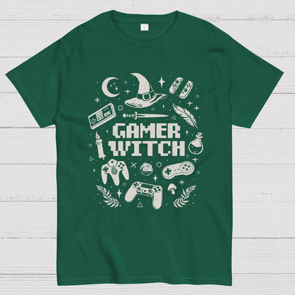 Gamer Witch Geeky T-Shirt