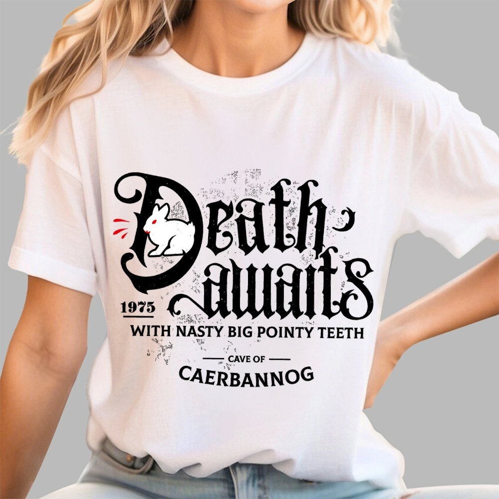 Death Awaits Unisex Geek T-Shirt