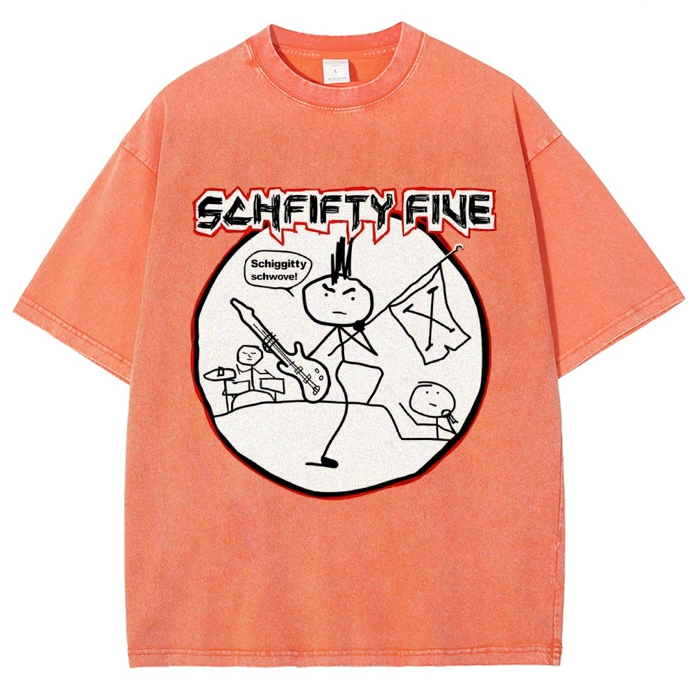 Schfifty Five Vintage Distressed T-shirt