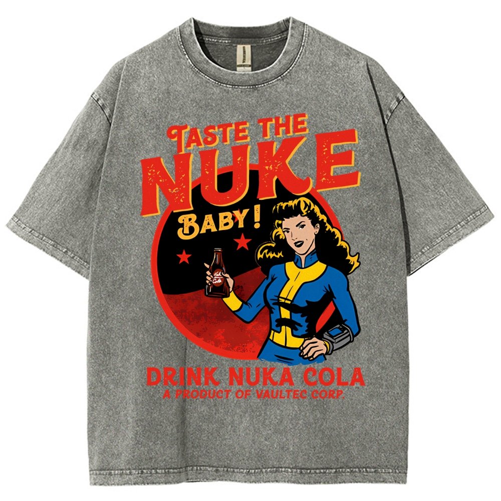 Taste the nuke Vintage Distressed T-shirt