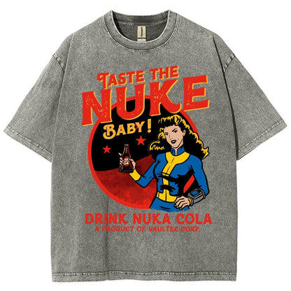 Taste the nuke Vintage Distressed T-shirt